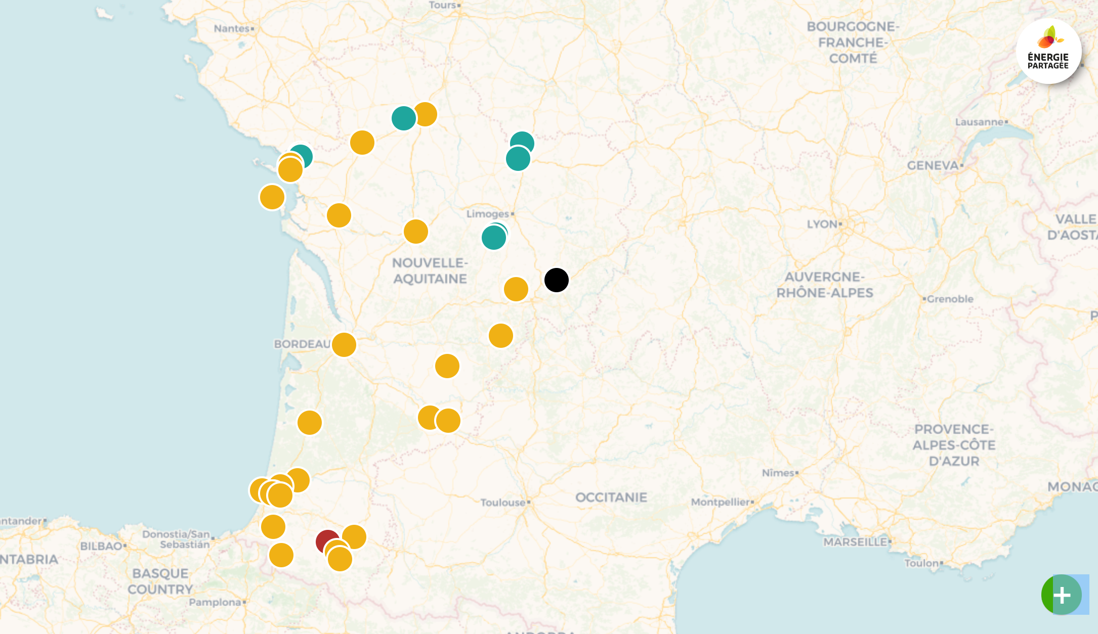 carte-projets-energie-renouvelable-citoyenne-nouvelle-aquitaine